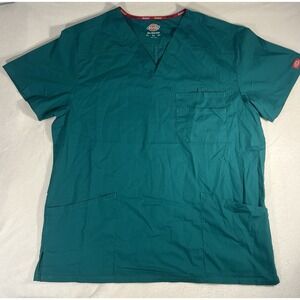 Dickies Men's Medical Scrubs Set XL Green